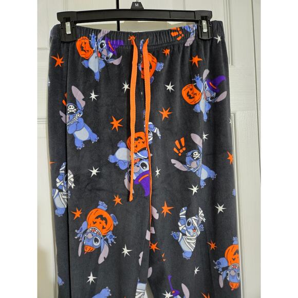 Disney Stitch medium women's Halloween jogger pajama pants - Picture 2 of 9